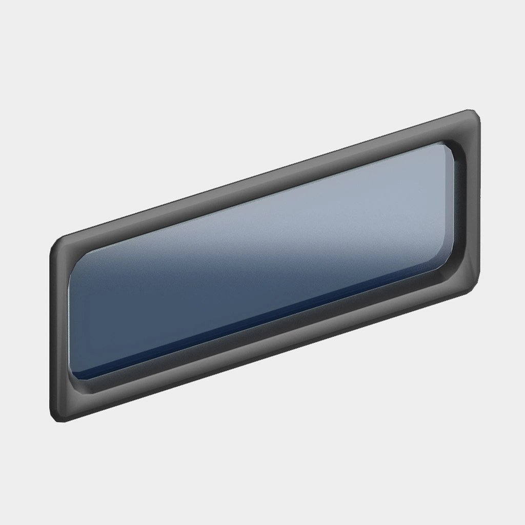  Окно в полотне ворот акриловое 607 × 202. арт. DH85602