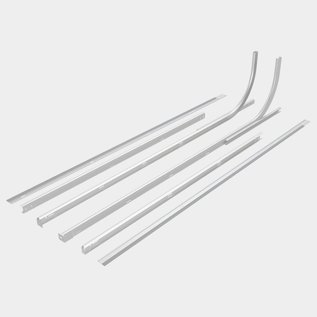 Горизонтальные и вертикальные направляющие