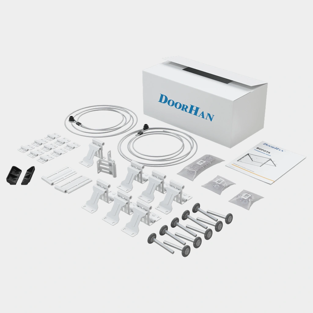 Коробка с комплектацией для монтажа