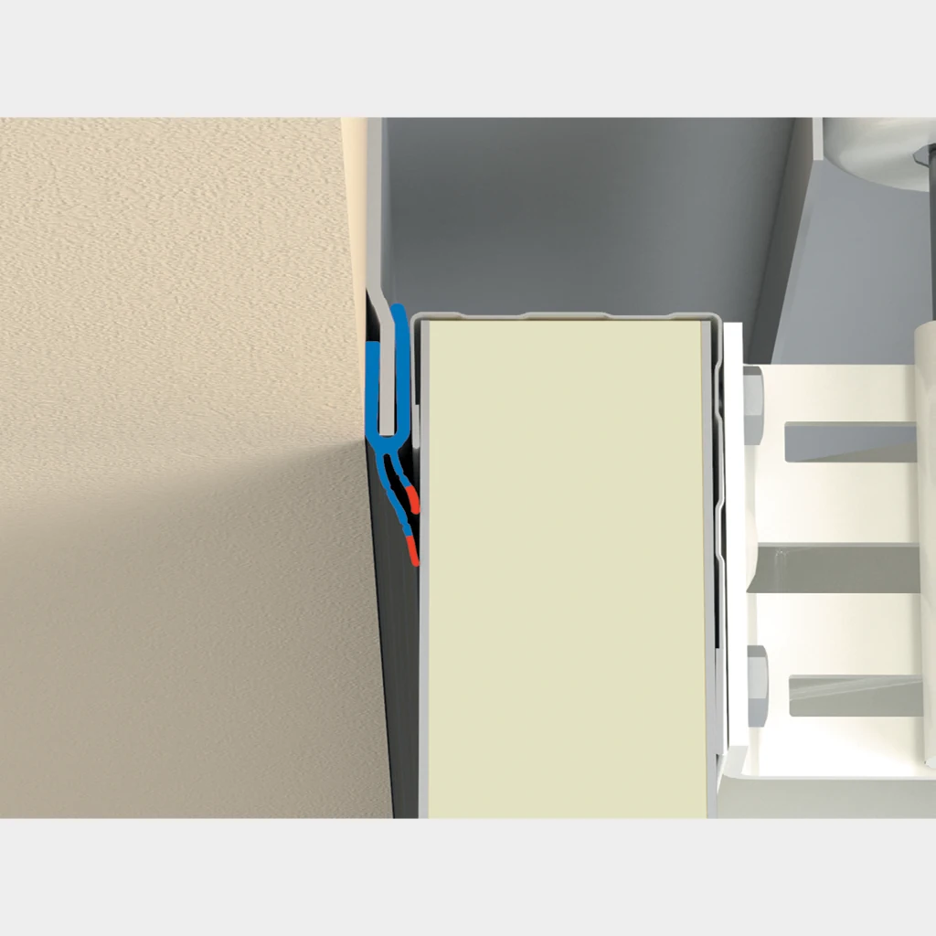 Двухлепестковый уплотнитель