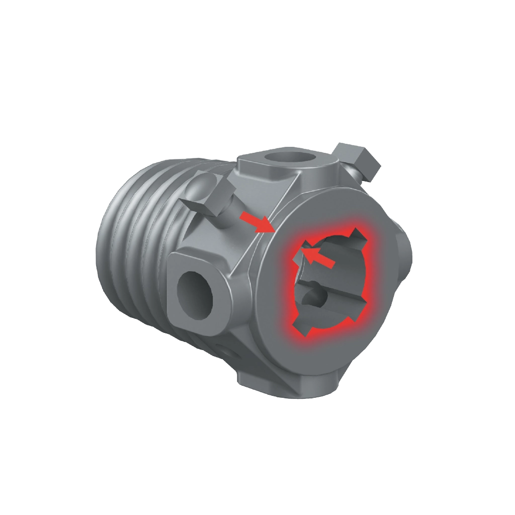 Окончание торсионной пружины Ø50 мм