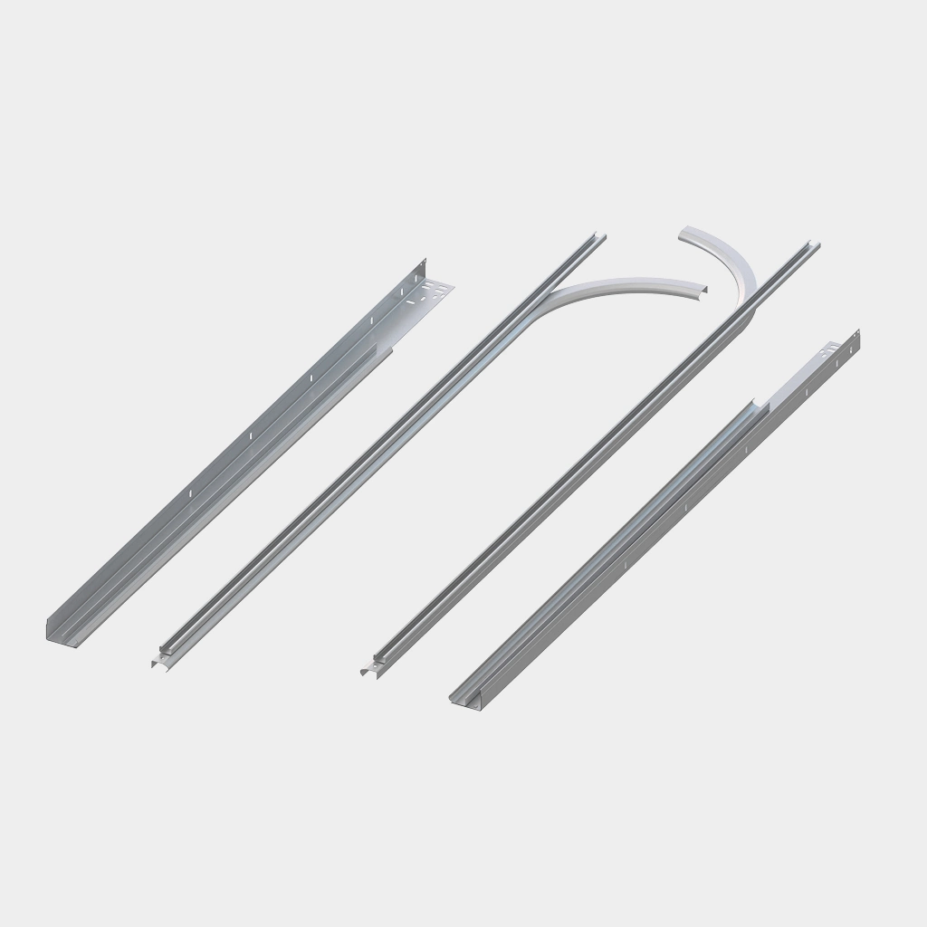  Горизонтальные и вертикальные направляющие