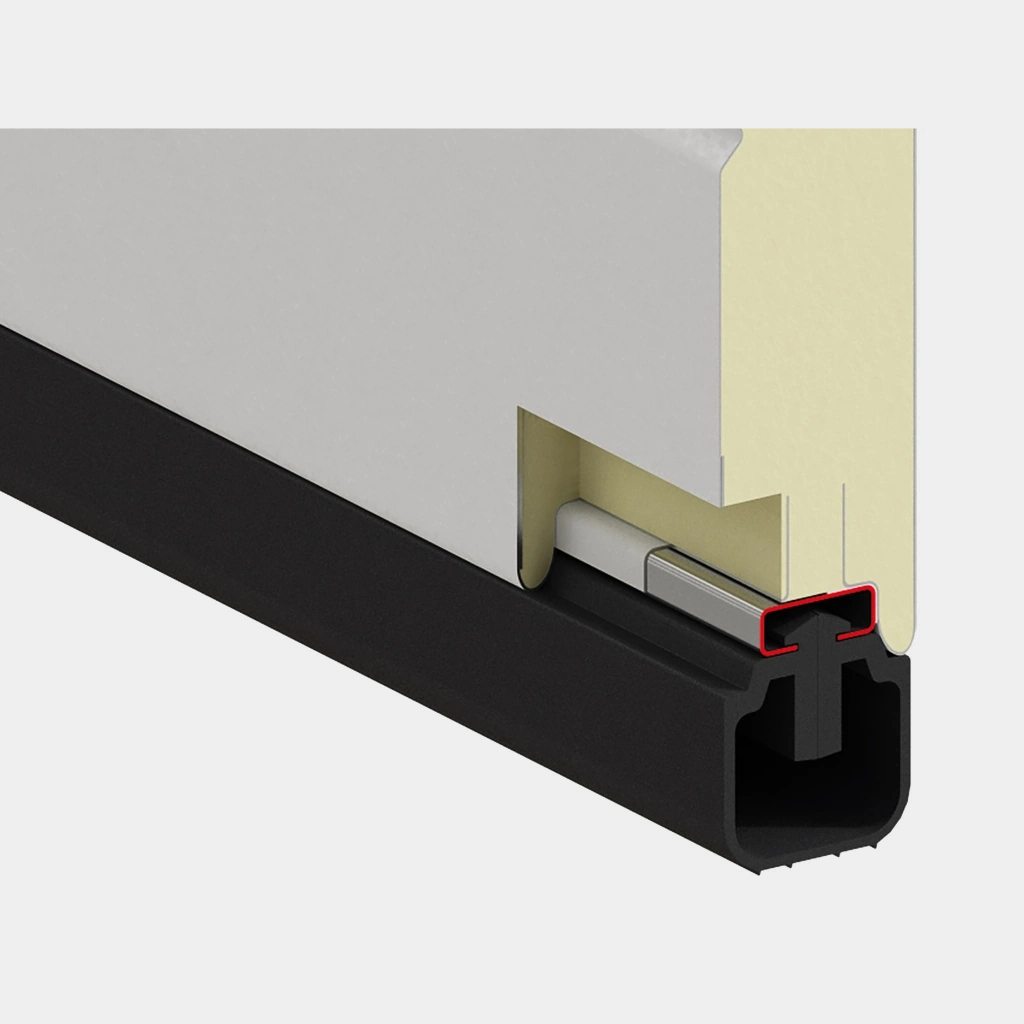 Полотно ворот с терморазрывом