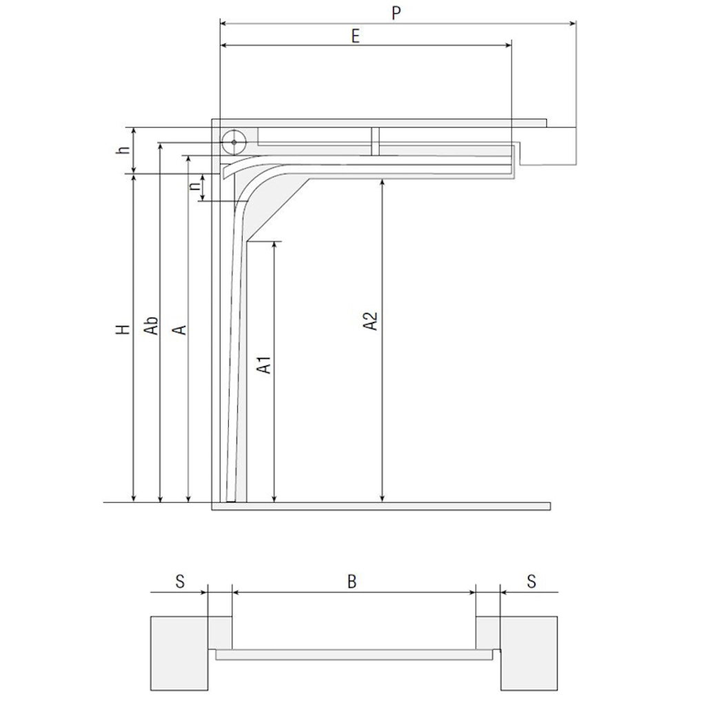 Низкий подъем, барабан спереди RKTN