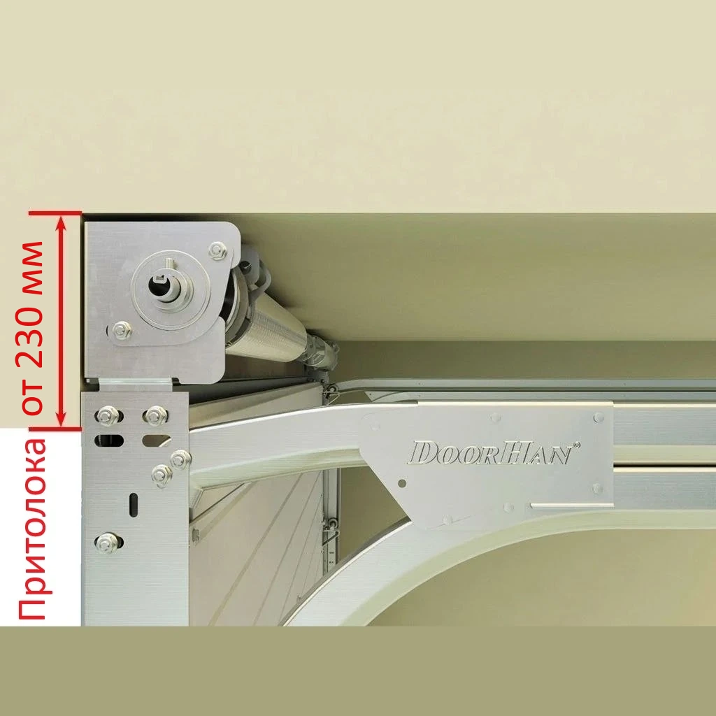 Притолока с воротами