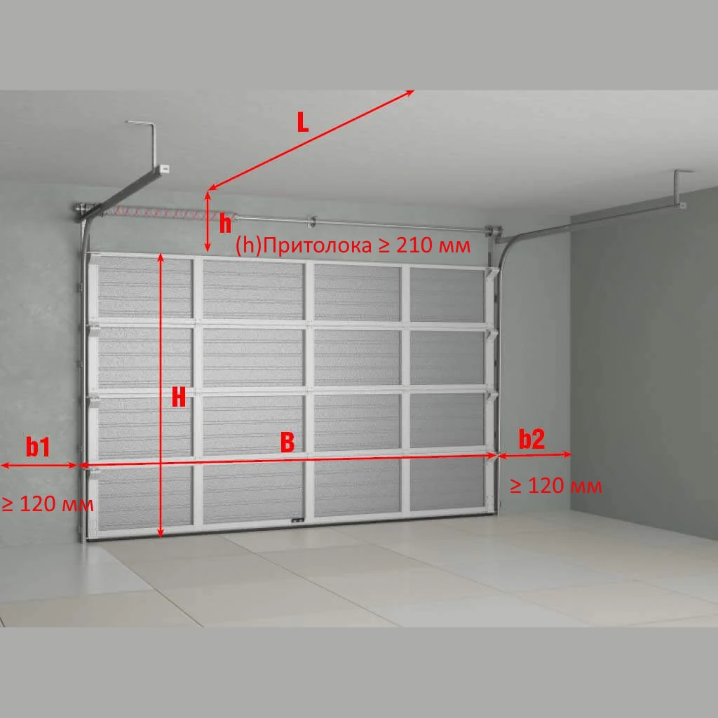 Притолока с воротами