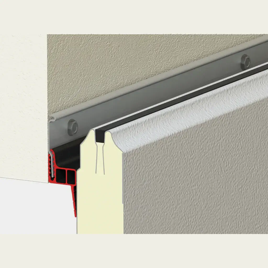 Ворота без промерзания с теплым контуром