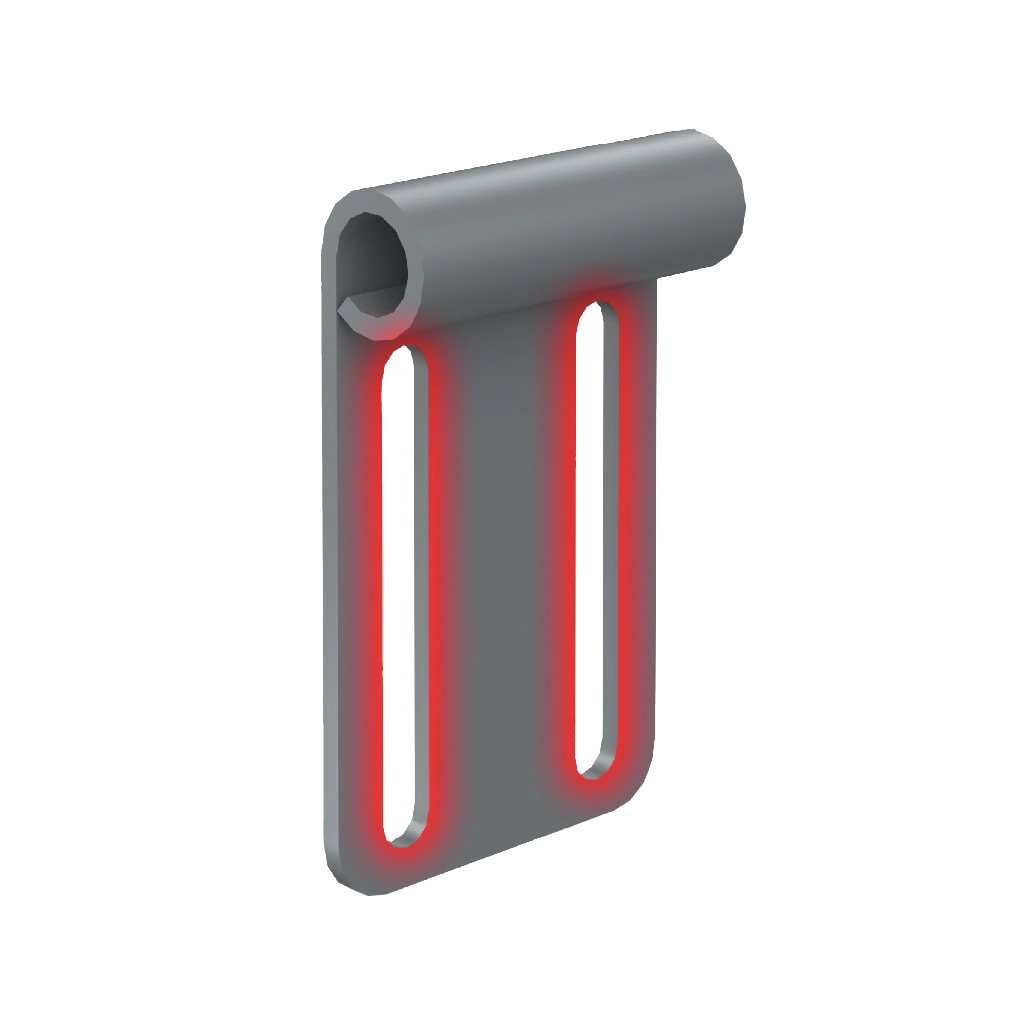 Верхний кронштейн полотна ворот